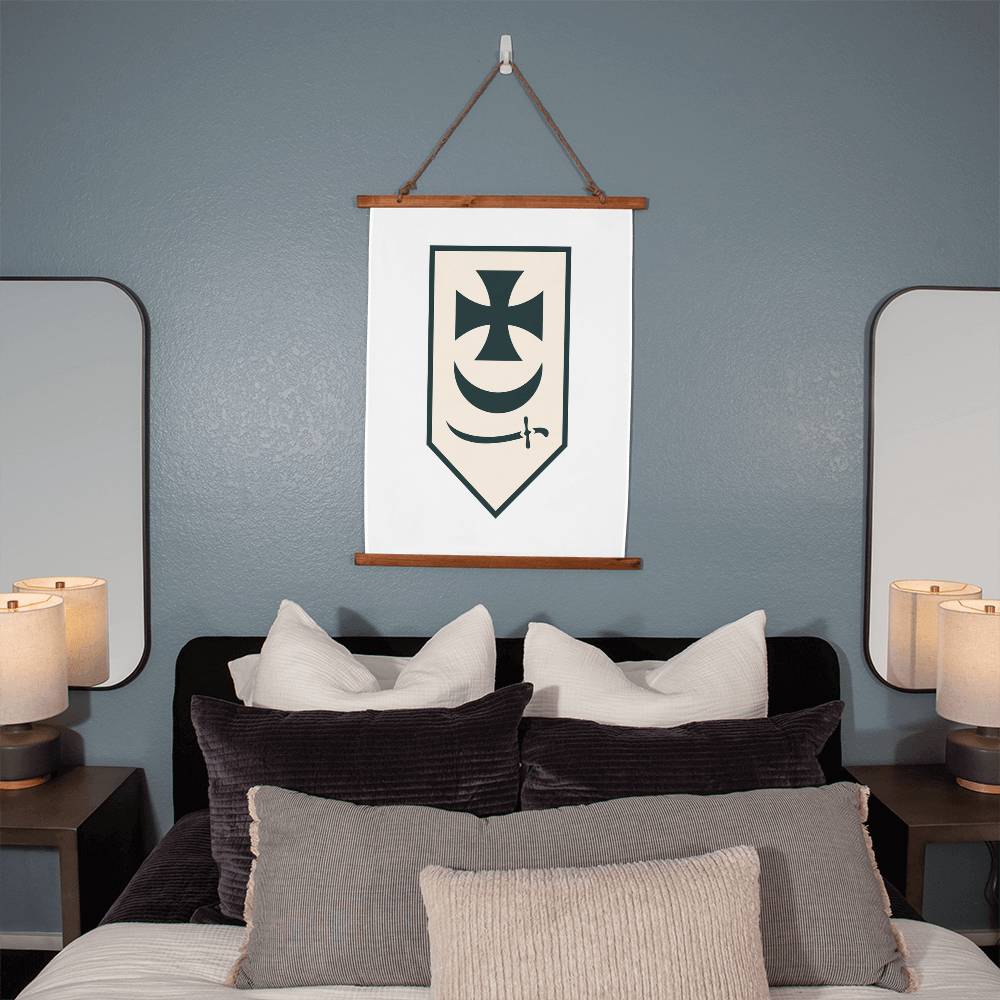 1st Operational Assignment Brigade Bureviy (Ukraine) - 26" x 36" Wood Framed Wall Tapestry