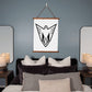9th Unmanned Systems Brigade (Ukraine) - 26" x 36" Wood Framed Wall Tapestry