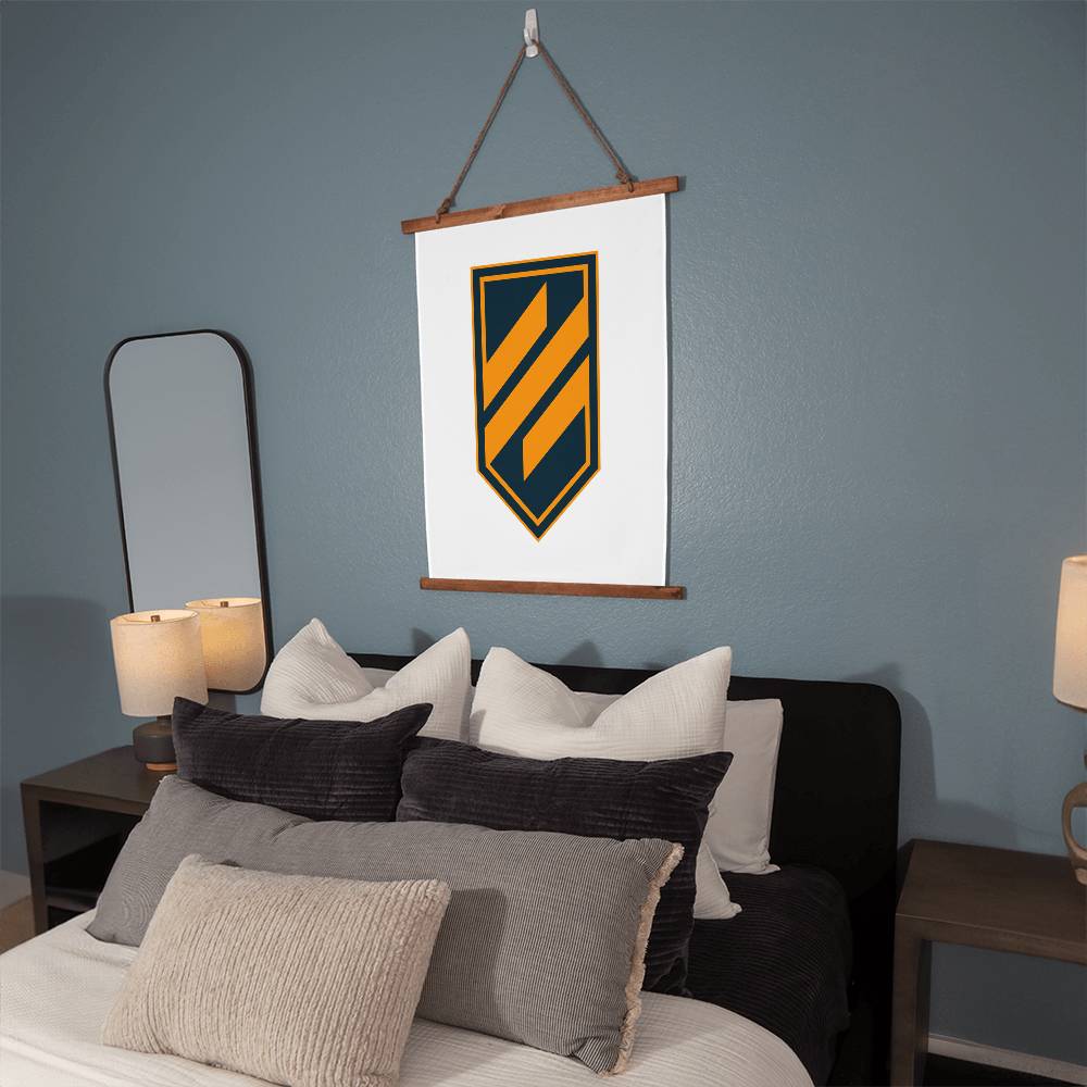 3rd Assault Brigade (Ukraine) - 26" x 36" Wood Framed Wall Tapestry