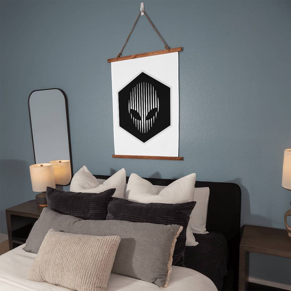412th Unmanned Systems Brigade Nemesis (Ukraine) - 26" x 36" Wood Framed Wall Tapestry