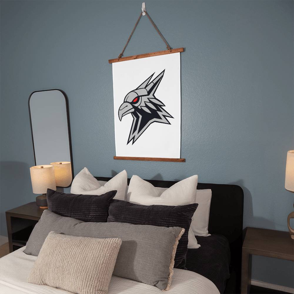 424th Unmanned Systems Battalion Svarog (Ukraine) - 26" x 36" Wood Framed Wall Tapestry