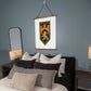 125th Heavy Mechanized Brigade (Ukraine) - 26" x 36" Wood Framed Wall Tapestry