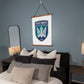 414th Unmanned Strike Aviation Brigade Birds of Madyar (Ukraine) - 26" x 36" Wood Framed Wall Tapestry