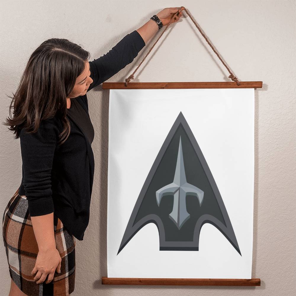 1st Unmanned Systems Center (Ukraine) - 26" x 36" Wood Framed Wall Tapestry