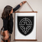 Unmanned Systems Forces (Ukraine) - 26" x 36" Wood Framed Wall Tapestry