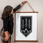 15th Operational Assignment Brigade Kara-Dag (Ukraine) - 26" x 36" Wood Framed Wall Tapestry