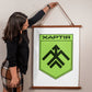13th Operational Assignment Brigade Khartia (Ukraine) - 26" x 36" Wood Framed Wall Tapestry