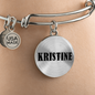 Kristine v01 - Bangle Bracelet
