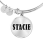 Stacie v01 - Bangle Bracelet