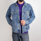 Tryzub (Yellow) - Men's DTG Denim Jacket