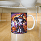 Halloween Highland Cow 10 - 11oz White Ceramic Mug