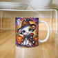 Halloween Highland Cow 06 - 11oz White Ceramic Mug