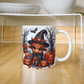 Halloween Highland Cow 16 - 11oz White Ceramic Mug