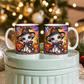 Halloween Highland Cow 06 - 11oz White Ceramic Mug