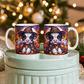 Halloween Highland Cow 17 - 11oz White Ceramic Mug