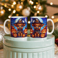 Halloween Highland Cow 11 - 11oz White Ceramic Mug