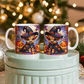 Halloween Highland Cow 13 - 11oz White Ceramic Mug