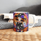 Halloween Highland Cow 01 - 11oz White Ceramic Mug