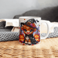 Halloween Highland Cow 20 - 11oz White Ceramic Mug