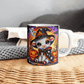 Halloween Highland Cow 06 - 11oz White Ceramic Mug