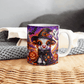 Halloween Highland Cow 04 - 11oz White Ceramic Mug