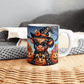 Halloween Highland Cow 07 - 11oz White Ceramic Mug