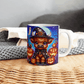 Halloween Highland Cow 11 - 11oz White Ceramic Mug