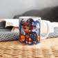Halloween Highland Cow 18 - 11oz White Ceramic Mug