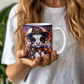Halloween Highland Cow 17 - 11oz White Ceramic Mug