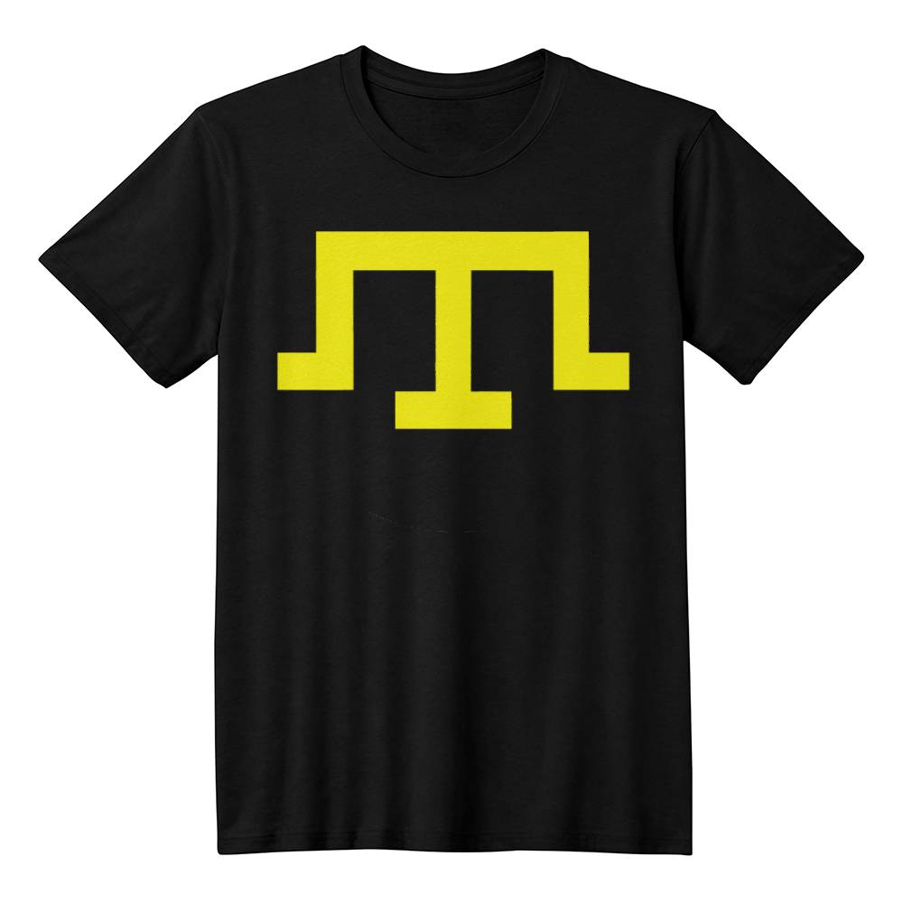 Tamga of Crimean Tatar Giray Dynasty - Black Bella + Canvas 3001 Unisex T-Shirt