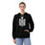 Stylized Tryzub (White) - Bella + Canvas 3719 Unisex Pullover Hoodie