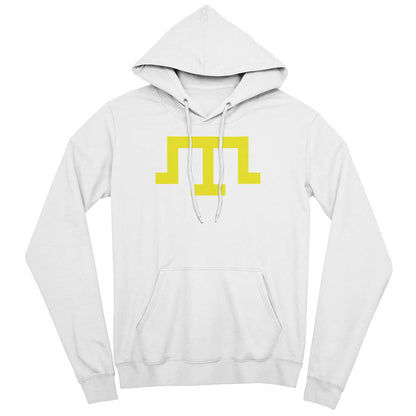 Tamga of Crimean Tatar Giray Dynasty - White Bella + Canvas 3719 Unisex Pullover Hoodie