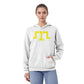 Tamga of Crimean Tatar Giray Dynasty - White Bella + Canvas 3719 Unisex Pullover Hoodie