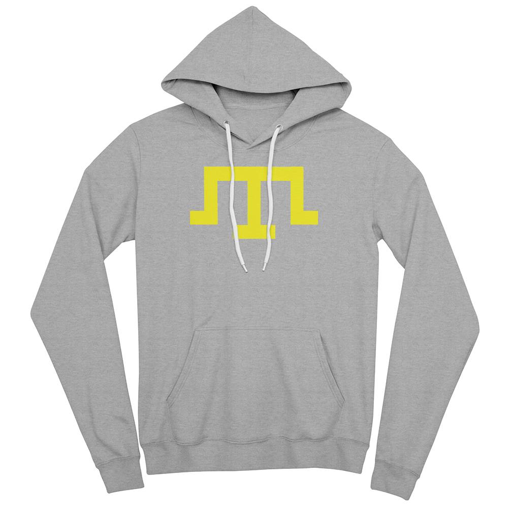 Tamga of Crimean Tatar Giray Dynasty - Athletic Heather Bella + Canvas 3719 Unisex Pullover Hoodie