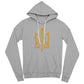 Stylized Tryzub - Athletic Heather Bella + Canvas 3719 Unisex Pullover Hoodie