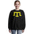 Tamga of Crimean Tatar Giray Dynasty - Bella + Canvas 3945 Unisex Crewneck Sweatshirt