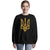 Tryzub (Gold) - Bella + Canvas 3945 Unisex Crewneck Sweatshirt