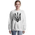 Tryzub (Black) - Bella + Canvas 3945 Unisex Crewneck Sweatshirt