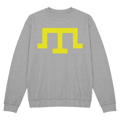 Tamga of Crimean Tatar Giray Dynasty - Athletic Heather Bella + Canvas 3945 Unisex Crewneck Sweatshirt