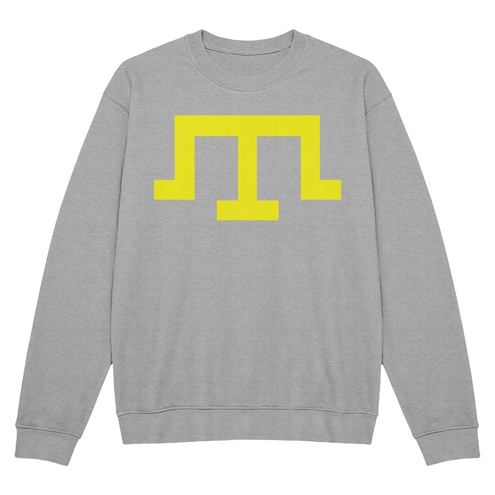 Tamga of Crimean Tatar Giray Dynasty - Athletic Heather Bella + Canvas 3945 Unisex Crewneck Sweatshirt