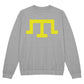 Tamga of Crimean Tatar Giray Dynasty - Athletic Heather Bella + Canvas 3945 Unisex Crewneck Sweatshirt