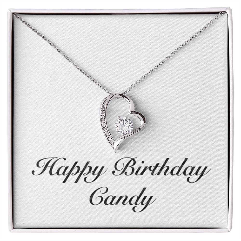Happy Birthday Candy - Forever Love Necklace