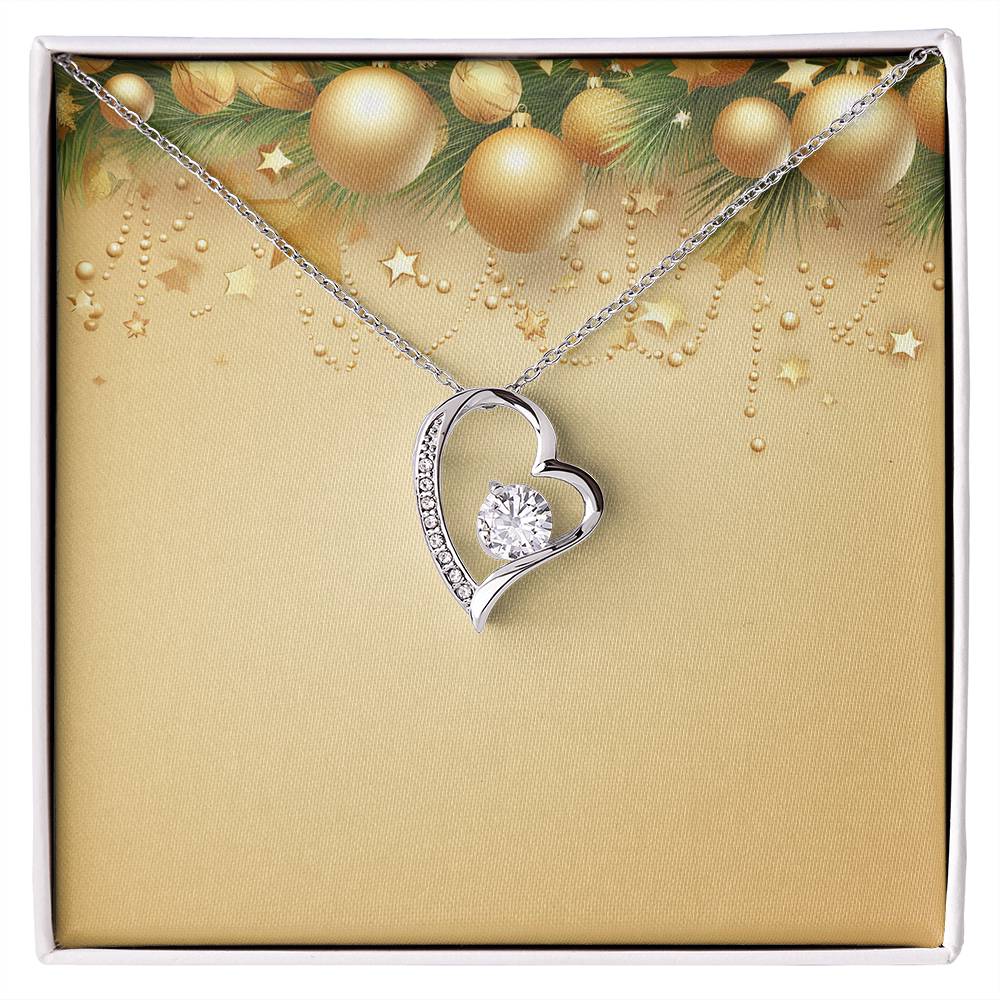 Christmas Background 050 - Forever Love Necklace