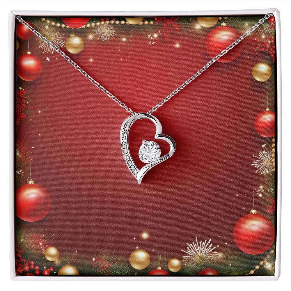 Christmas Background 011 - Forever Love Necklace