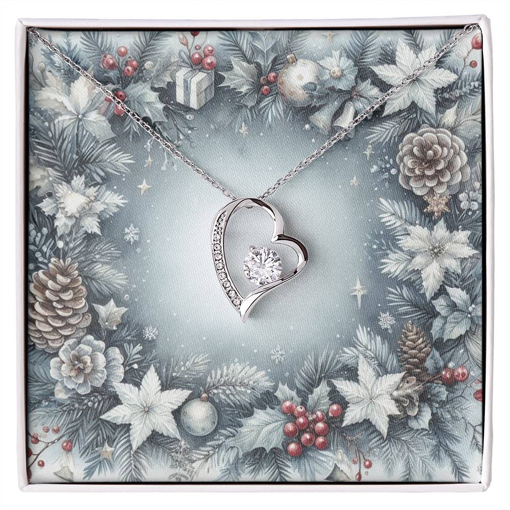 Christmas Background 089 - Forever Love Necklace