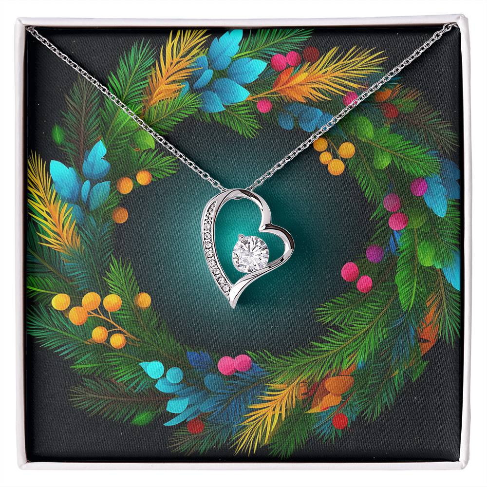 Christmas Background 122 - Forever Love Necklace