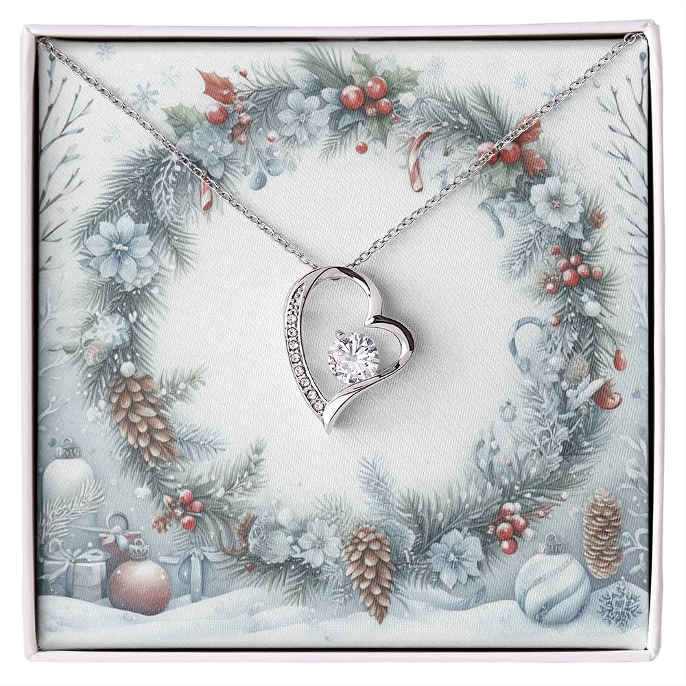 Christmas Background 082 - Forever Love Necklace