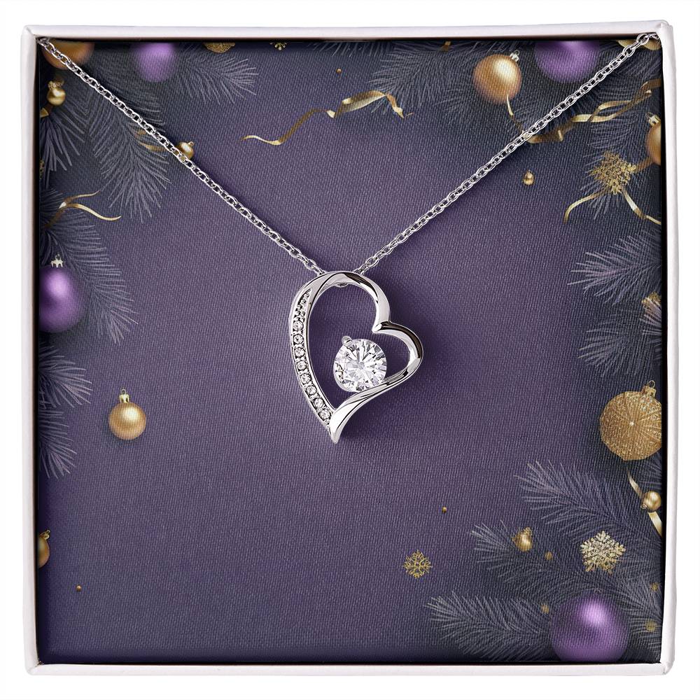 Christmas Background 065 - Forever Love Necklace
