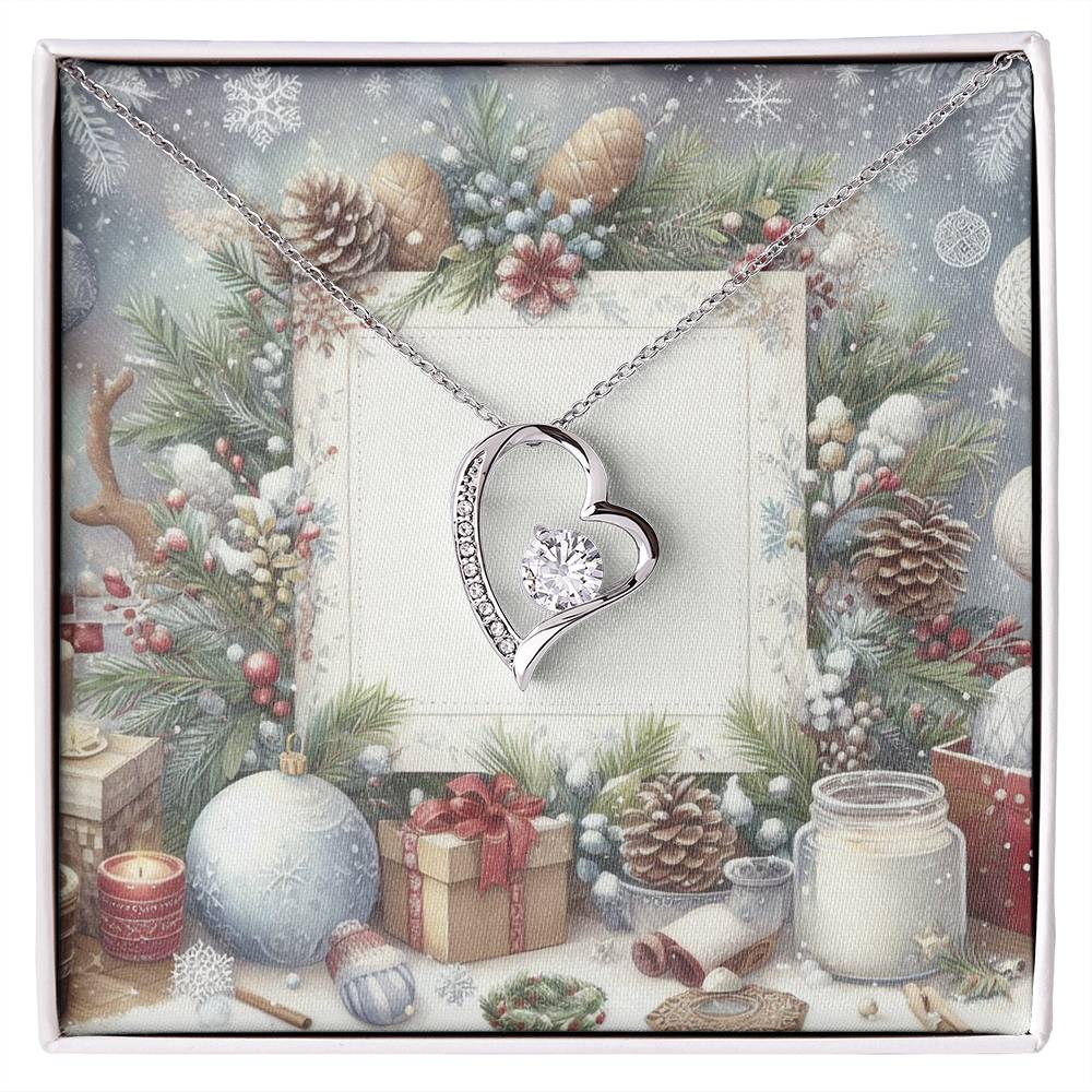 Christmas Background 079 - Forever Love Necklace