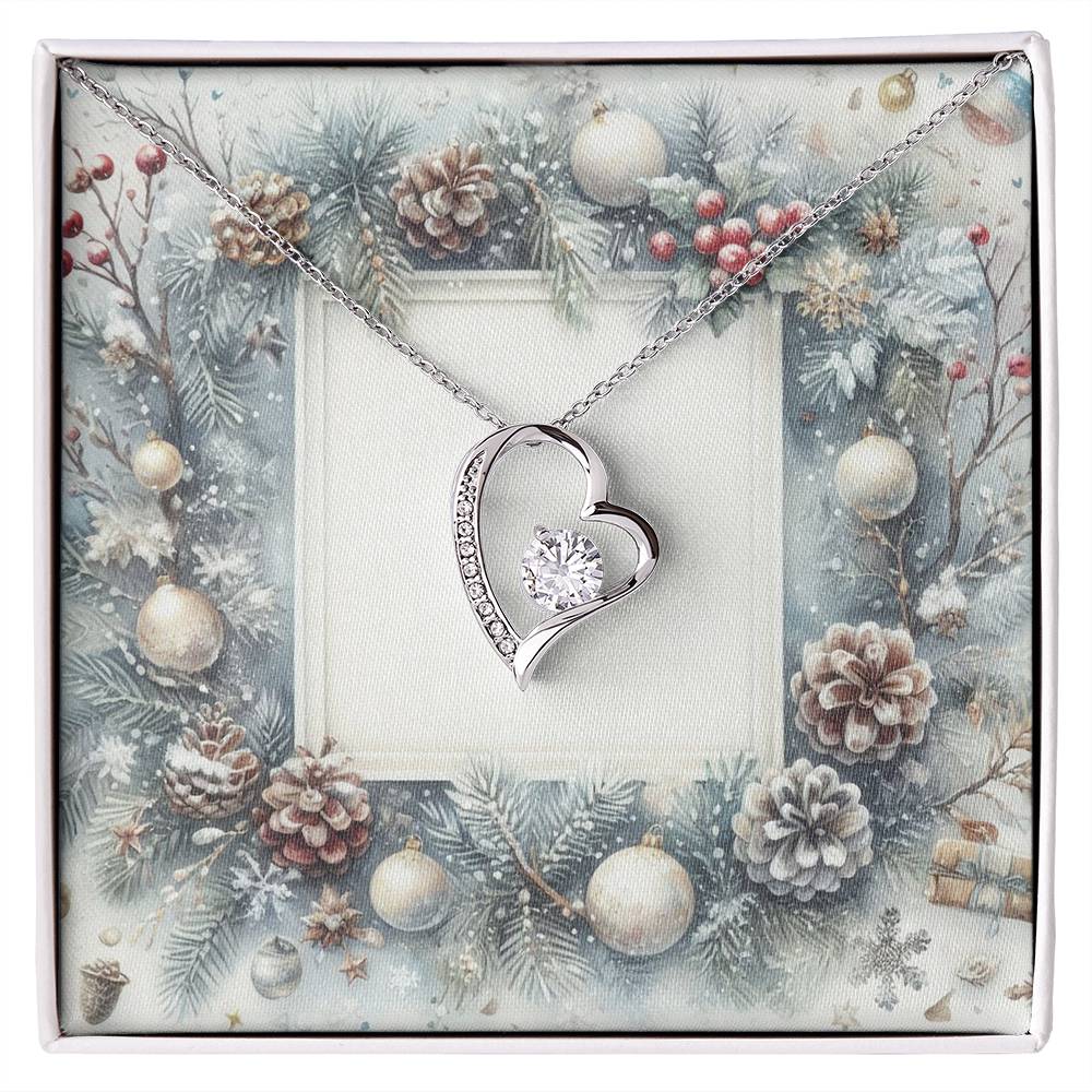 Christmas Background 081 - Forever Love Necklace